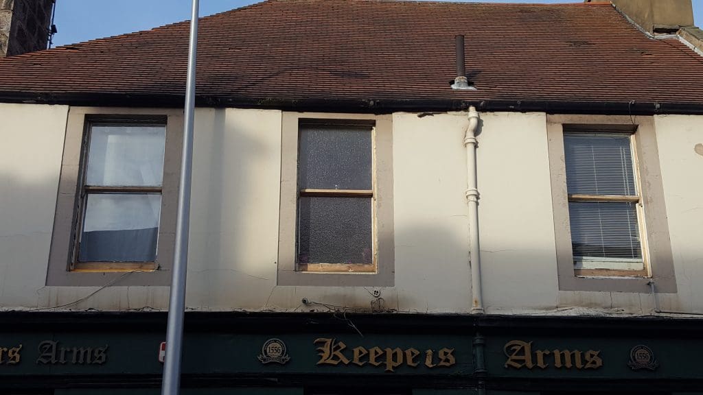 sash windows Edinburgh project - windows restoration